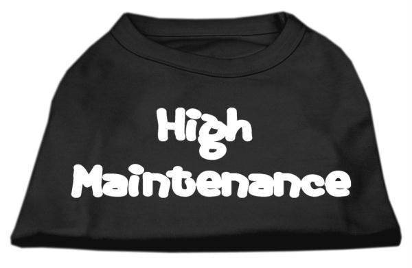 High Maintenance Screen Print Shirts  Black XL (16)