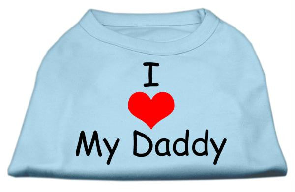 I Love My Daddy Screen Print Shirts Baby Blue XXXL (20)