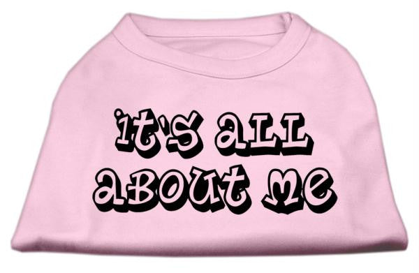 It's All About Me Screen Print Shirts Light Pink Med (12)