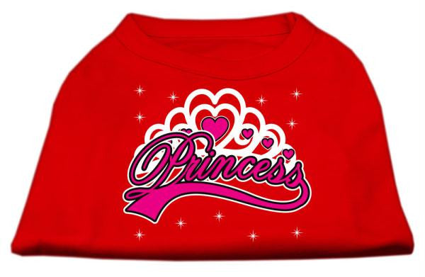 I'm a Princess Screen Print Shirts Red Lg (14)