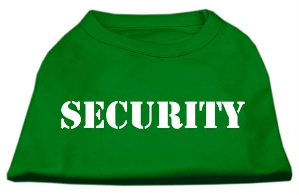 Security Screen Print Shirts Emerald Green XS (8)