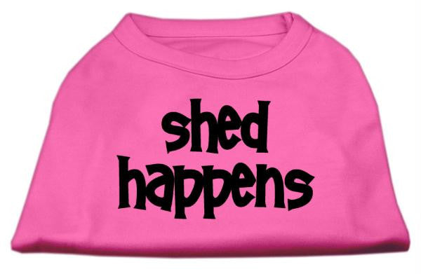 Shed Happens Screen Print Shirt Bright Pink XXXL (20)