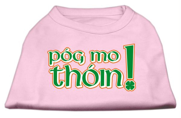 Pog Mo Thoin Screen Print Shirt Light Pink  Sm (10)