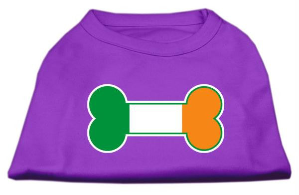 Bone Flag Ireland Screen Print Shirt Purple XS (8)