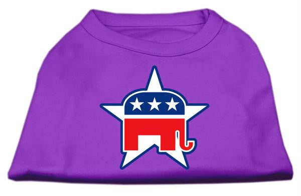 Republican Screen Print Shirts  Purple S (10)