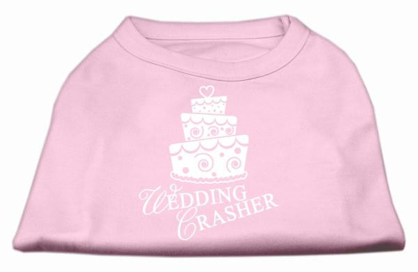 Wedding Crasher Screen Print Shirt Light Pink  Med (12)