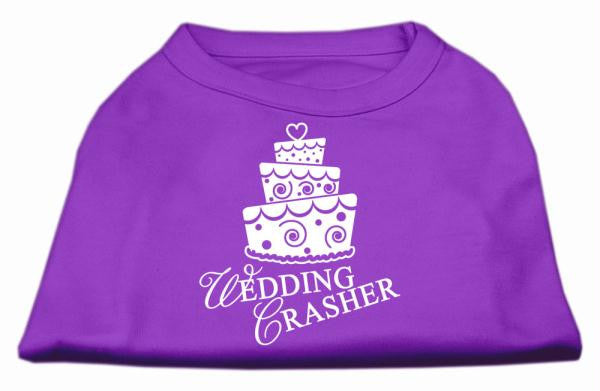 Wedding Crasher Screen Print Shirt Purple Sm (10)