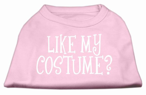 Like my costume? Screen Print Shirt Light Pink M (12)