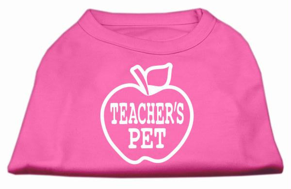 Teachers Pet Screen Print Shirt Bright Pink XL (16)