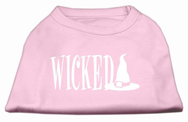 Wicked Screen Print Shirt Light Pink L (14)