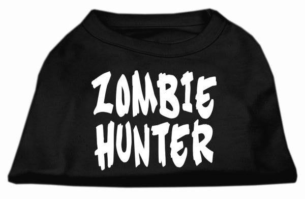 Zombie Hunter Screen Print Shirt Black XXL (18)