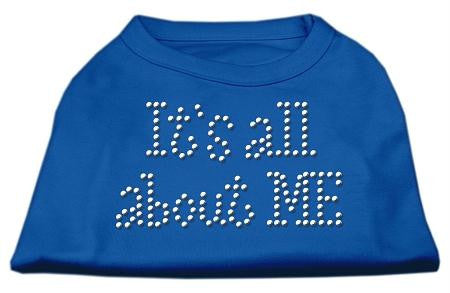 It's All About Me Rhinestone Shirts Blue Med (12)