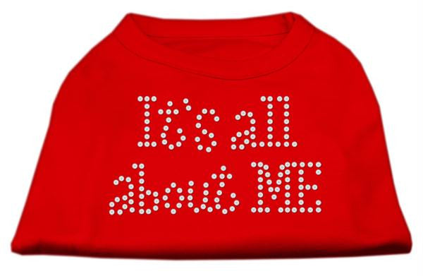 It's All About Me Rhinestone Shirts Red M (12)