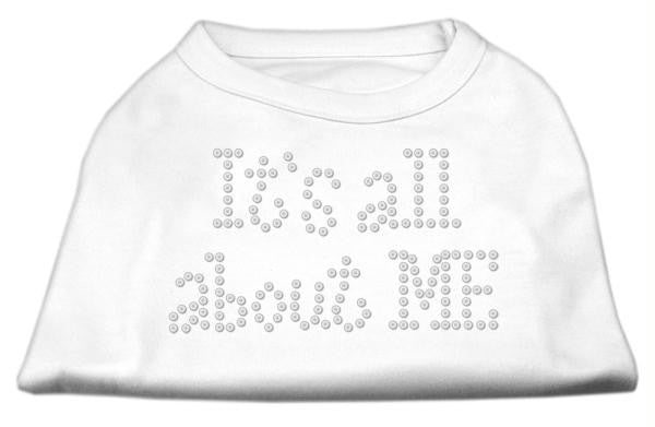 It's All About Me Rhinestone Shirts White M (12)