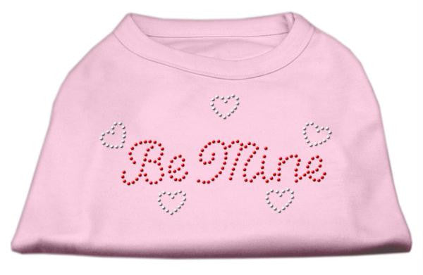 Be Mine Rhinestone Shirts Light Pink XXL (18)