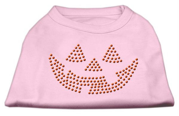 Jack O' Lantern Rhinestone Shirts Light Pink M (12)