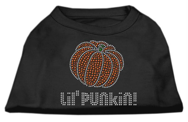 Lil' Punkin' Rhinestone Shirts Black S (10)