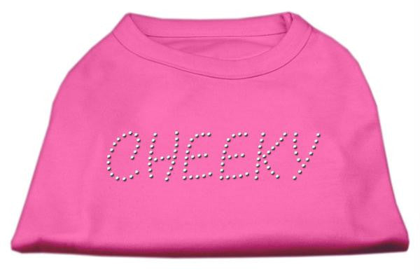 Cheeky Rhinestone Shirt Bright Pink XXL (18)