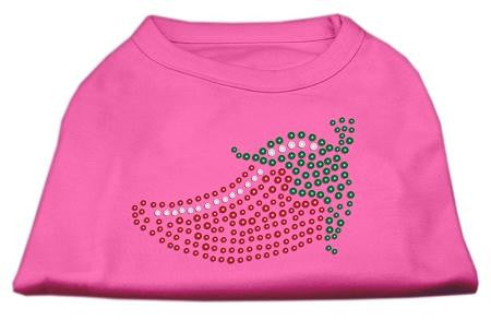 Rhinestone Chili Pepper Shirts Bright Pink M (12)