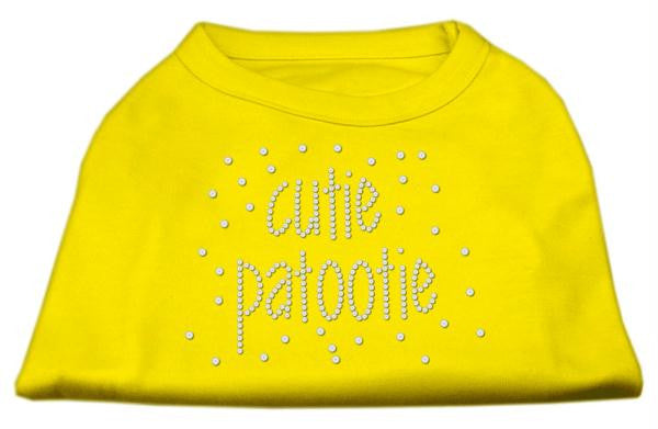 Cutie Patootie Rhinestone Shirts Yellow Med (12)