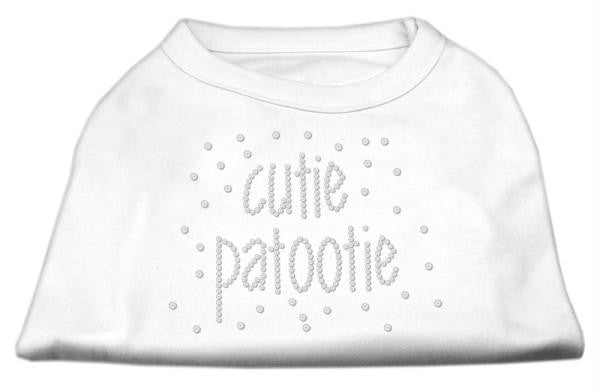 Cutie Patootie Rhinestone Shirts White XL (16)