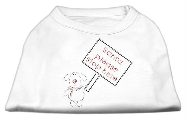 Santa Stop Here Shirts White MD (12)