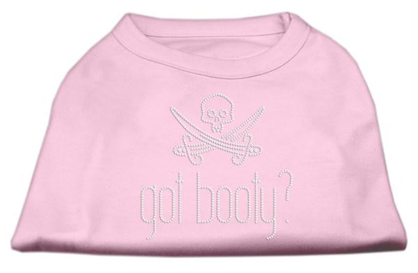 Got Booty? Rhinestone Shirts Light Pink XS (8)