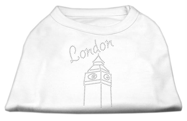 London Rhinestone Shirts White L (14)