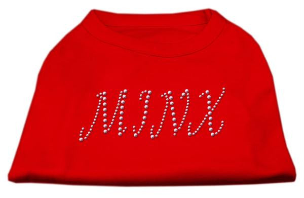 Minx Rhinestone Shirts Red XL (16)