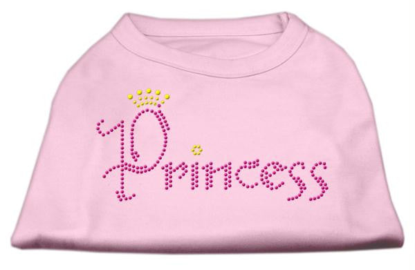 Princess Rhinestone Shirts Light Pink M (12)