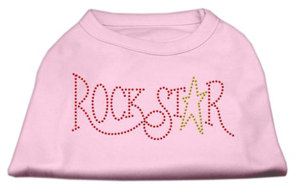 RockStar Rhinestone Shirts Light Pink S (10)