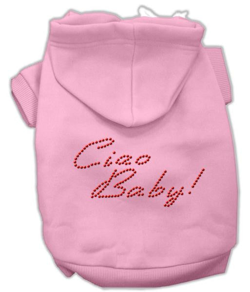 Ciao Baby Hoodies Pink S (10)