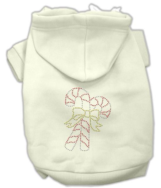 Candy Cane Hoodies Cream L (14)