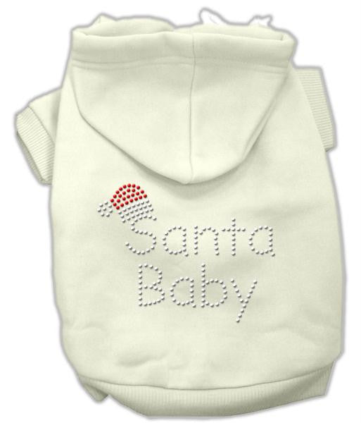 Santa Baby Hoodies Cream S (10)