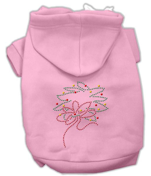 Christmas Wreath Hoodie Pink L (14)