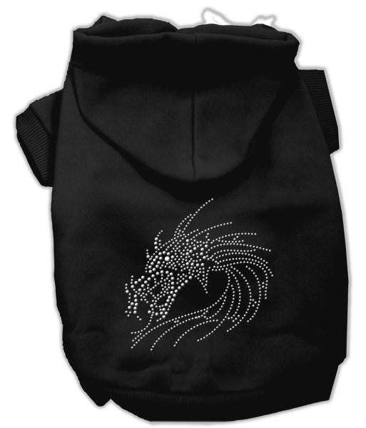 Studded Dragon Hoodies Black XXXL(20)