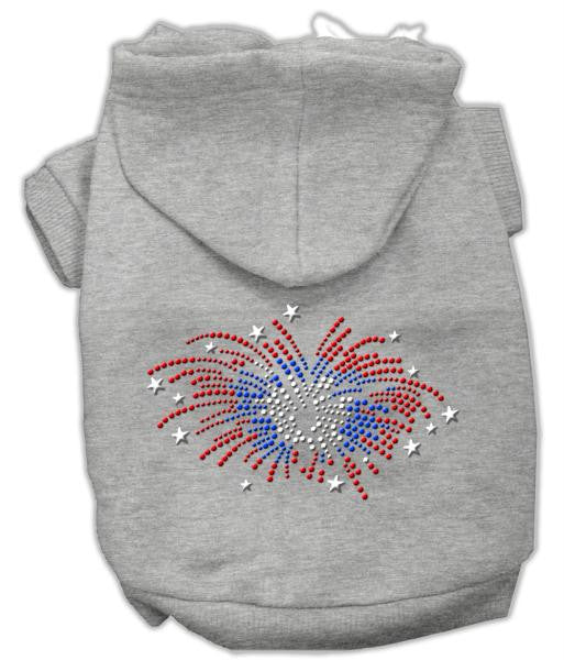 Fireworks Rhinestone Hoodie Grey XL (16)