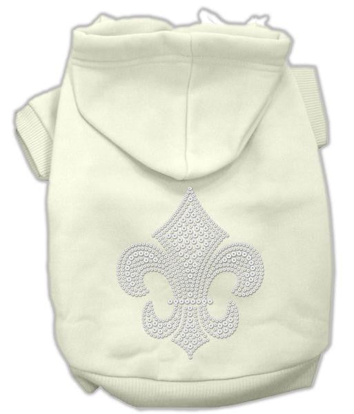 Fleur de lis Hoodies Cream L (14)