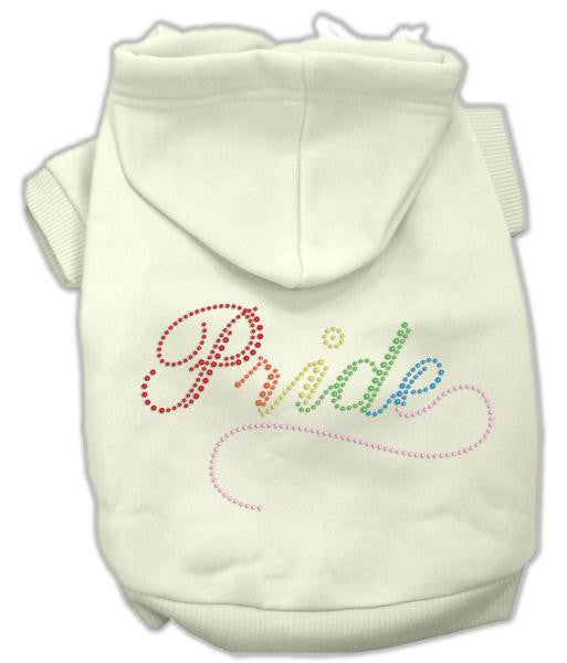 Rainbow Colored Pride Hoodies Cream M (12)