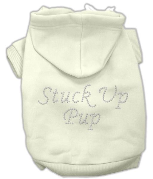 Stuck Up Pup Hoodies Cream S (10)