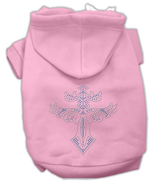 Warrior's Cross Studded Hoodies Pink XXL (18)