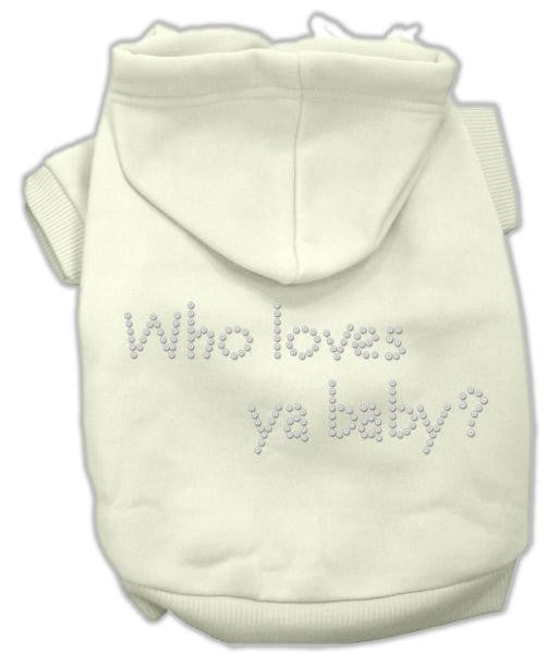 Who loves ya baby? Hoodies Cream L (14)