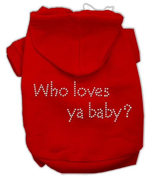 Who loves ya baby? Hoodies Red L (14)