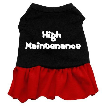 High Maintenance Dresses Black with Red XXL (18)