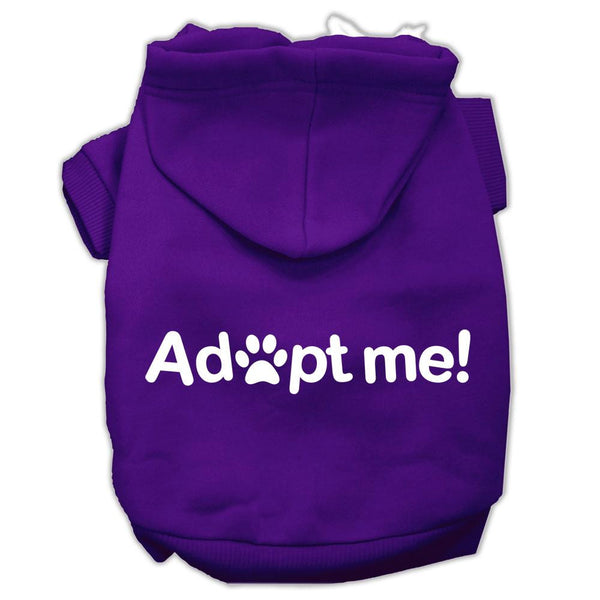 Adopt Me Screen Print Pet Hoodies Purple Size Lg (14)