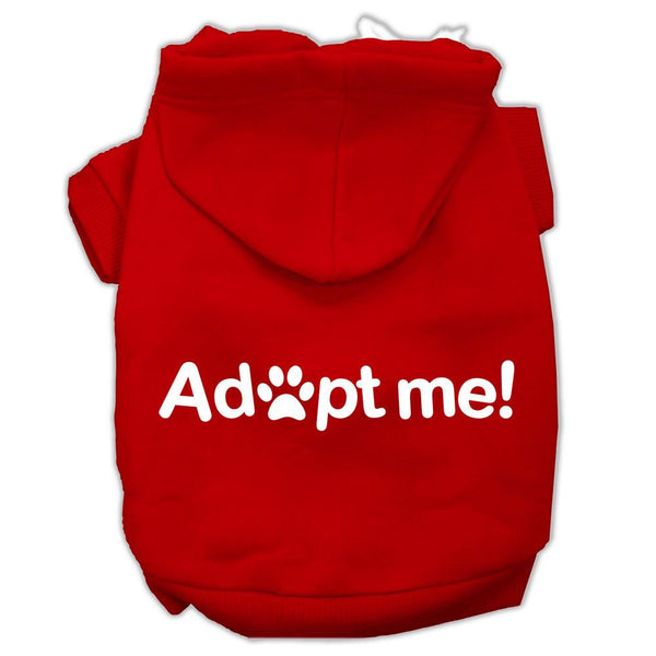 Adopt Me Screen Print Pet Hoodies Red Size Med (12)