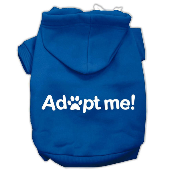 Adopt Me Screen Print Pet Hoodies Blue Size XS (8)