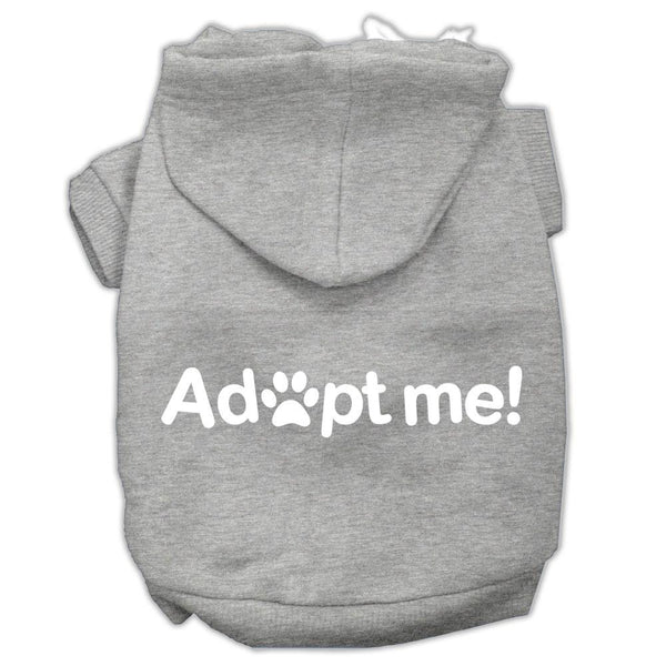 Adopt Me Screen Print Pet Hoodies Grey Size XS (8)