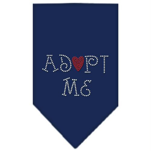 Adopt Me Rhinestone Bandana Navy Blue large