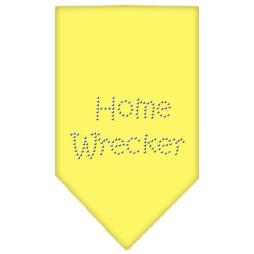 Home Wrecker Rhinestone Bandana Yellow Large